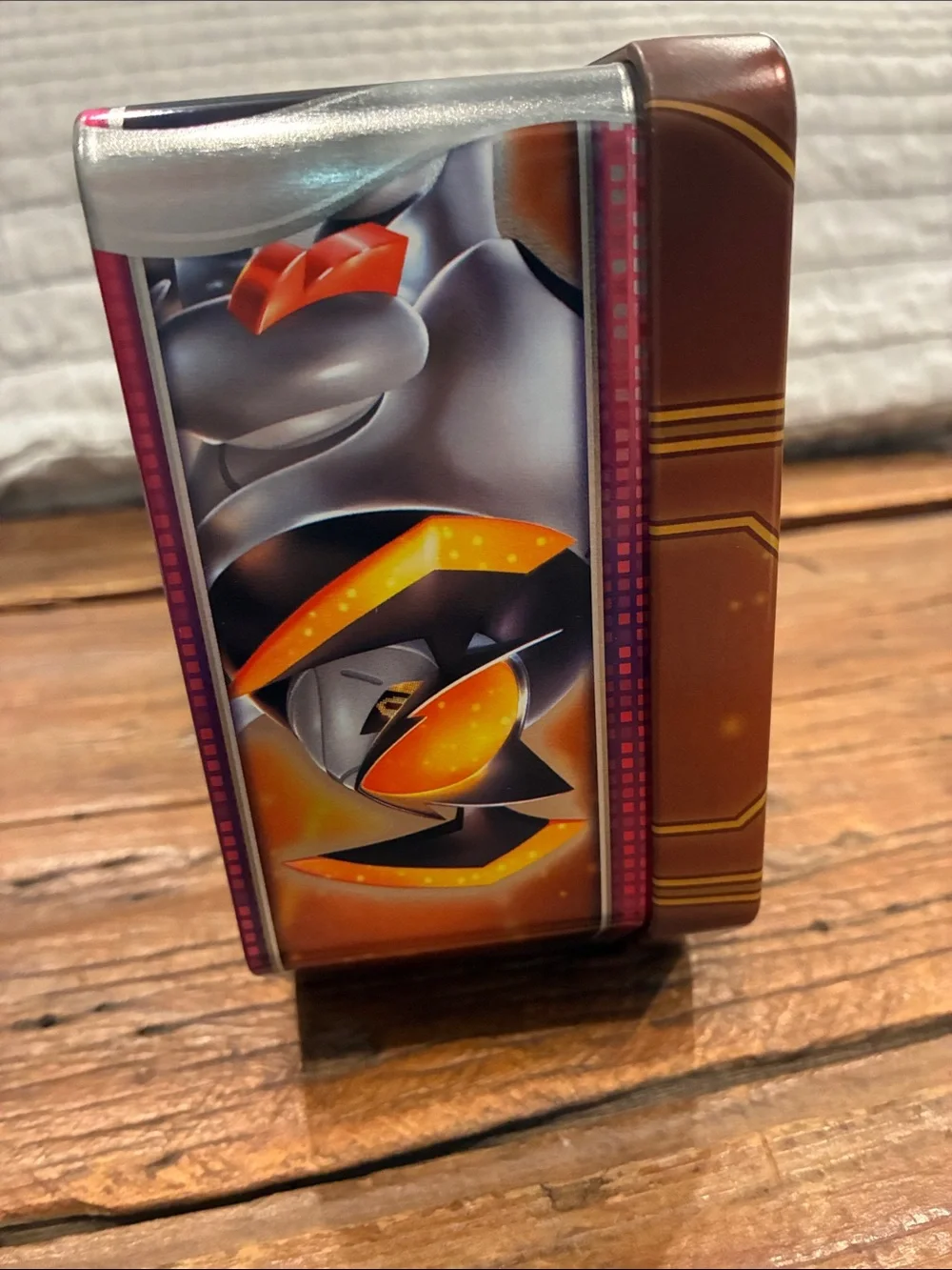 Pokémon Paradox Destinies Tin - Iron Boulder - empty